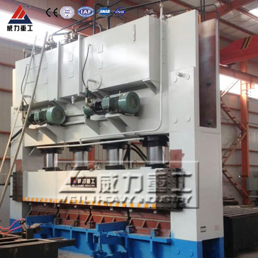 框式液壓機(jī)實景圖