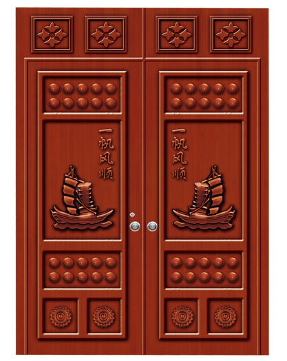 防盜門液壓機(jī)成型1