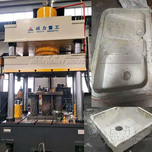 石英石水槽成型液壓機(jī)-500噸水槽生產(chǎn)設(shè)備