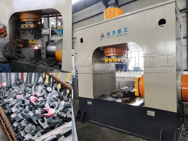 400噸萬向節(jié)叉熱鍛液壓機(jī)