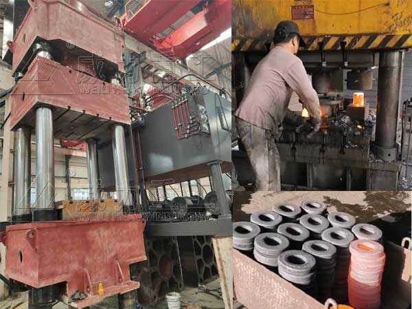 1500噸快速熱鍛液壓機(jī)_1500t紅沖熱鍛油壓機(jī)