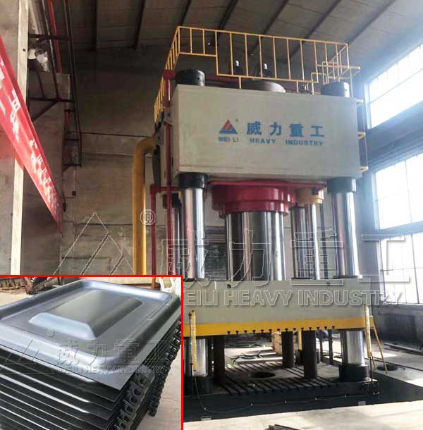 4000噸火車門板拉伸液壓機(jī)_4000t火車車廂板成型機(jī)