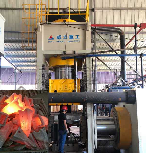 5000噸液壓機(jī)_5000噸四柱液壓機(jī)_5000T框架式油壓機(jī)