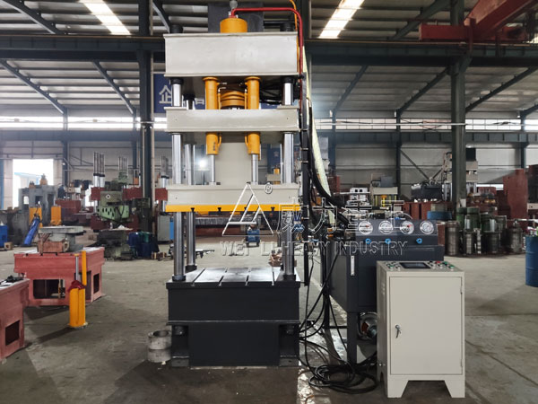 雙缸100噸四柱液壓機(jī)_100t汽車零部件拉伸液壓機(jī)