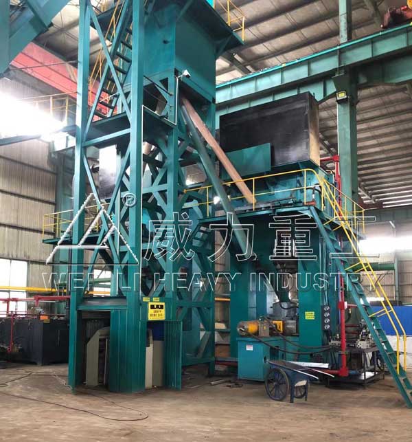 粒子鋼自動化生產(chǎn)線