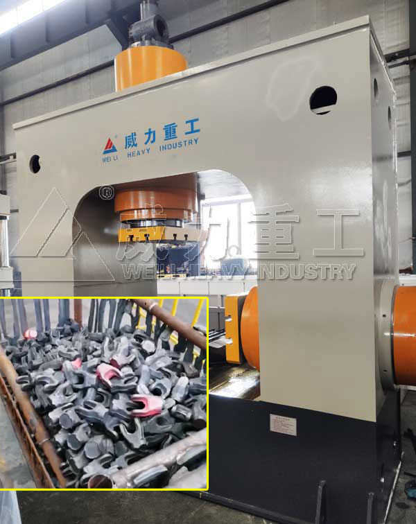 400噸多向鍛造液壓機-汽車萬向節(jié)叉熱擠壓液壓機